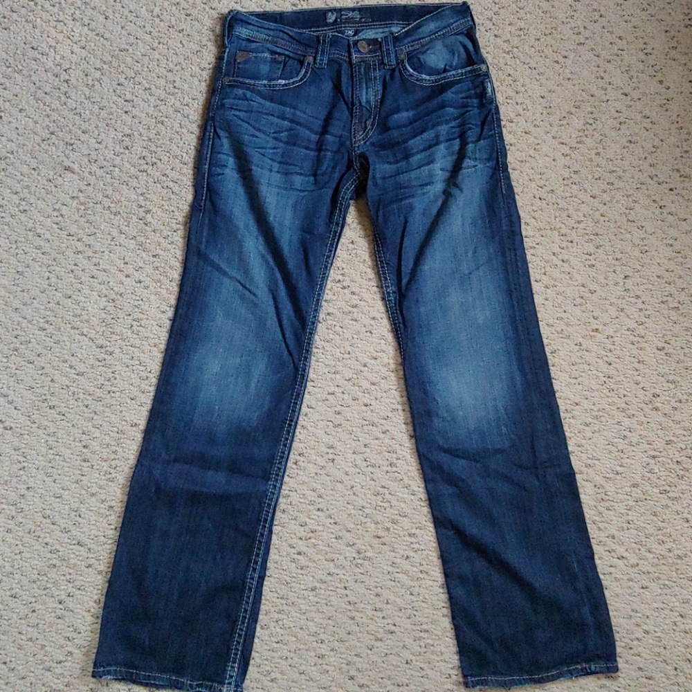 Men's Silver Jeans Zac Jeans